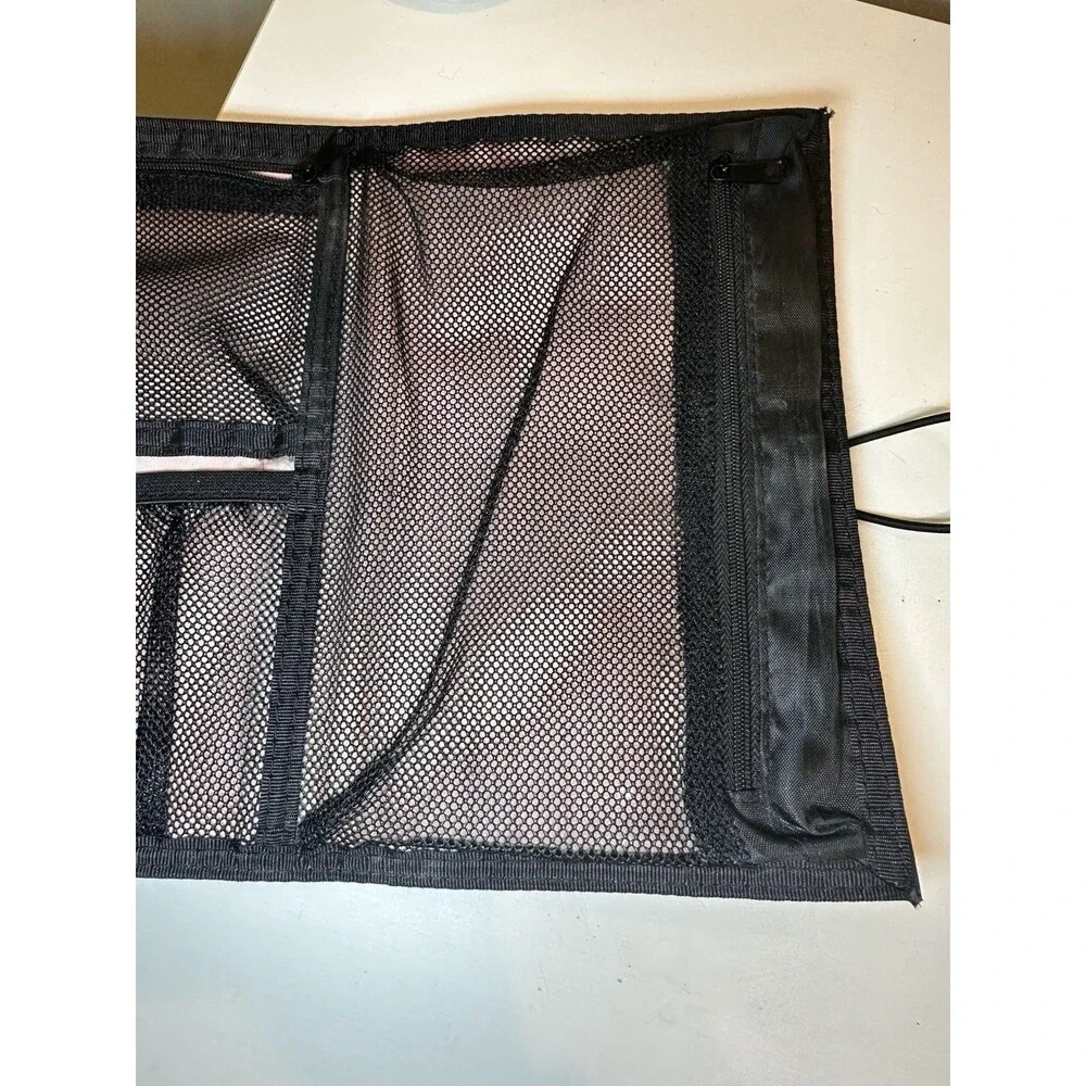 Mary Kay Black Foldable Travel Cosmetic Bag Makeup Organizer Case